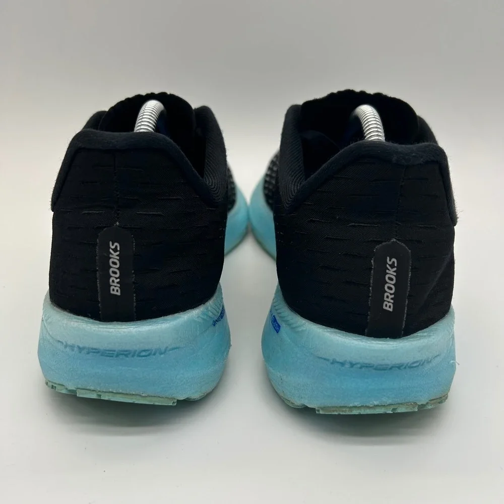 Brooks Hyperion Tempo Shoes Mens 11 Black Iced Aqua Running Shoes 1103291D082